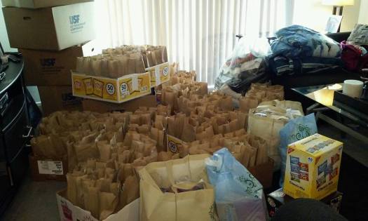 SANDWICHES FOR THE HOMELESS